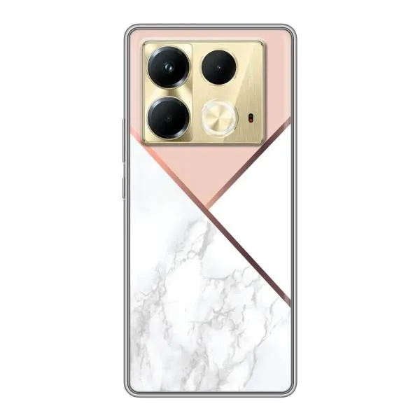 Чехол с принтом «Тройной мрамор» для Infinix Note 40