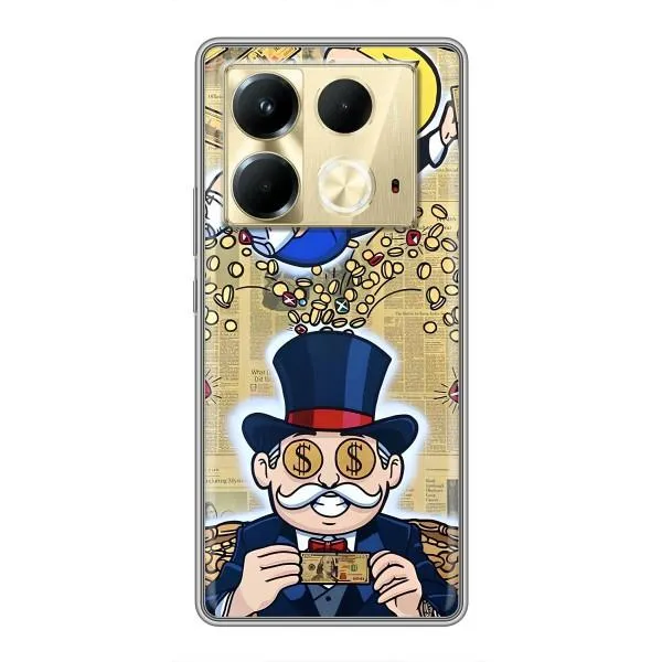 Чохол з принтом «Монополія Мен» для Infinix Note 40