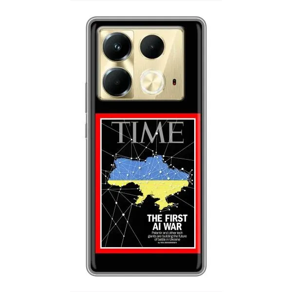 Чехол с принтом «TIME Ukraine» для Infinix Note 40