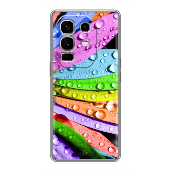Чохол з принтом «Семиквітка» для Infinix Note 50 Pro Plus Чохол з принтом «Семиквітка» для Infinix Note 50 Pro Plus