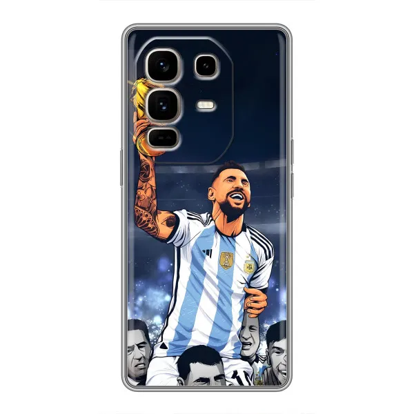 Чехол с принтом «Месси с кубком» для Infinix Note 50 Pro Plus