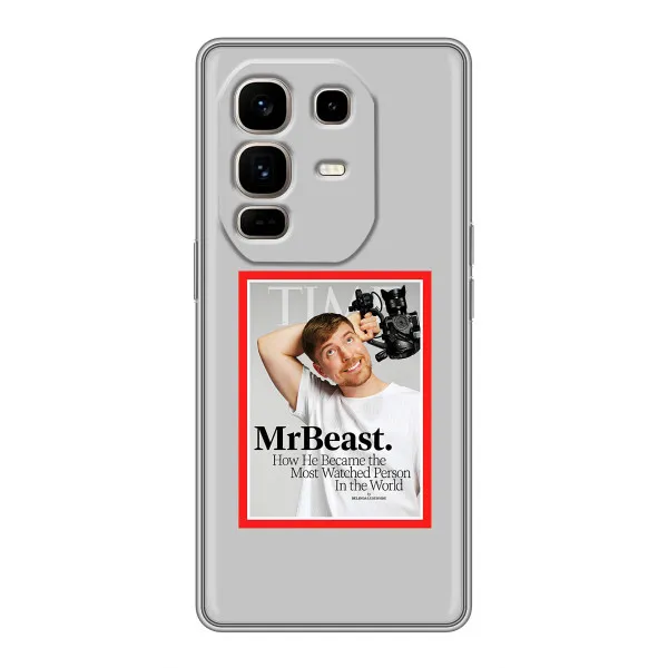 Чехол с принтом «TIME Beast» для Infinix Note 50 Pro Plus
