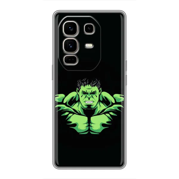 Чехол с принтом «Зелёный Халк» для Infinix Note 50 Pro Plus Чехол с принтом «Зелёный Халк» для Infinix Note 50 Pro Plus