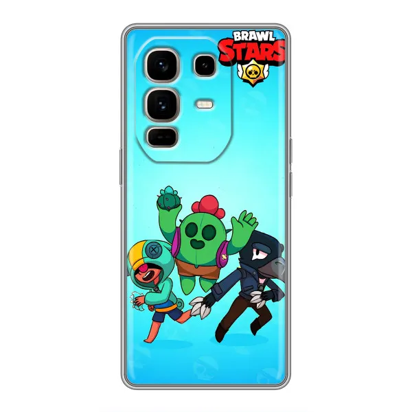 Чехол с принтом «Трио героев» для Infinix Note 50 Pro Plus
