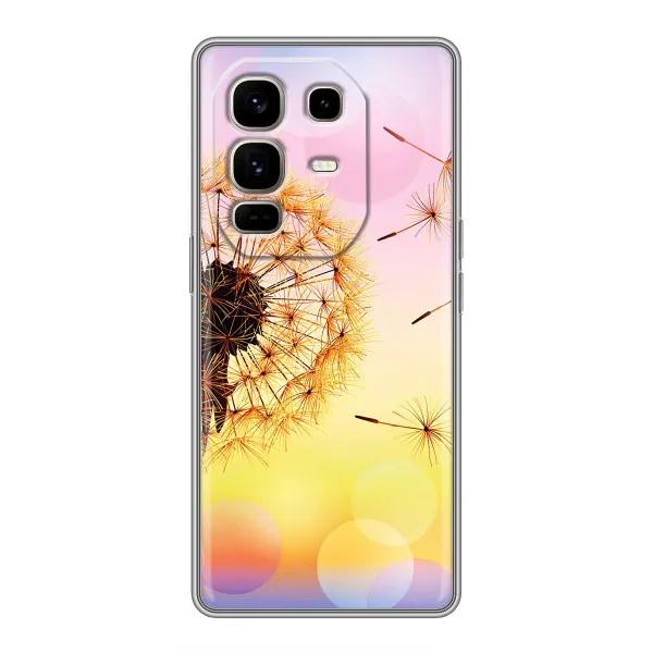 Чехол с принтом «Одуванчик» для Infinix Note 50 Pro Plus