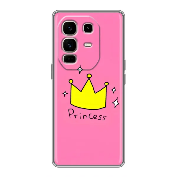 Чехол с принтом «Princess» для Infinix Note 50 Pro Plus