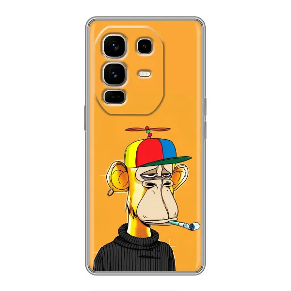 Чехол с принтом «Скучающая Обезьяна NFT» для Infinix Note 50 Pro Plus