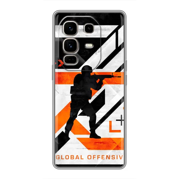 Чехол с принтом «Cs:Go» для Infinix Note 50 Pro Plus