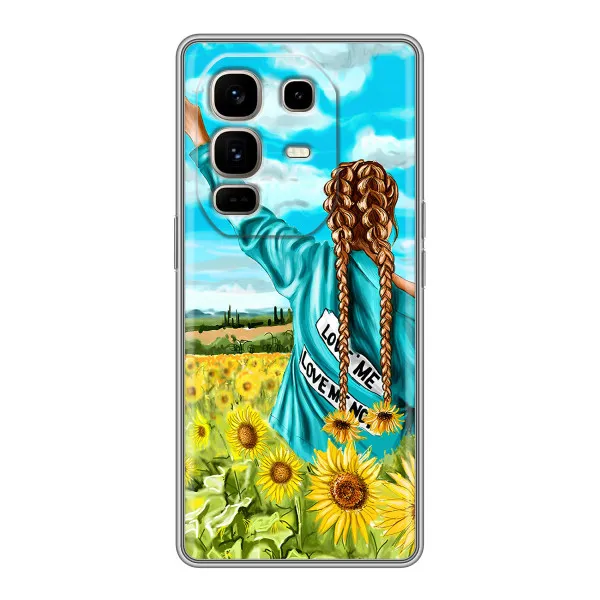 Чехол с принтом «Украиночка» для Infinix Note 50 Pro Plus Чехол с принтом «Украиночка» для Infinix Note 50 Pro Plus