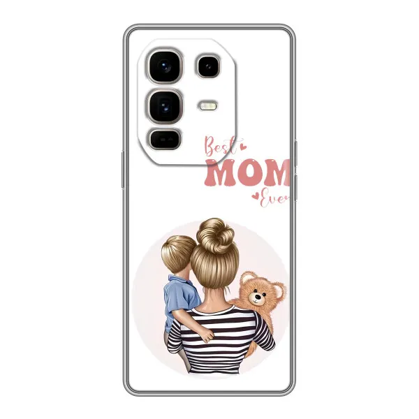 Чохол з принтом «Мама і син» для Infinix Note 50 Pro Plus