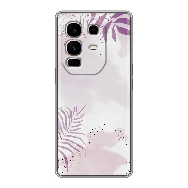Чохол з принтом «Фіолетове листя» для Infinix Note 50 Pro Plus Чохол з принтом «Фіолетове листя» для Infinix Note 50 Pro Plus