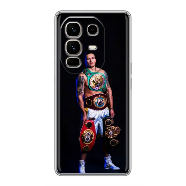Чохол з принтом «Усик з поясами» для Infinix Note 50 Pro Plus