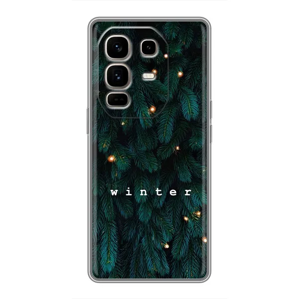 Чехол с принтом «Winter» для Infinix Note 50 Pro Plus