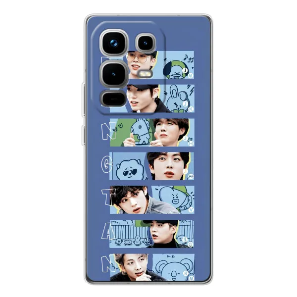 Чехол с принтом «Bangtan» для Infinix Note 50 Pro Чехол с принтом «Bangtan» для Infinix Note 50 Pro