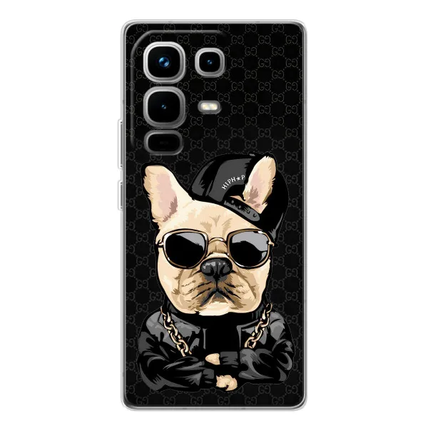 Чехол с принтом «Стильная собака» для Infinix Note 50 Pro Чехол с принтом «Стильная собака» для Infinix Note 50 Pro