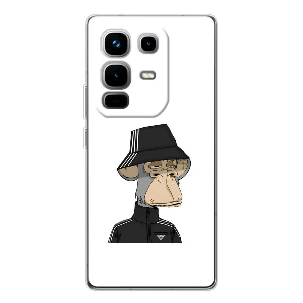 Чехол с принтом «обезьяна NFT Adidas» для Infinix Note 50 Pro