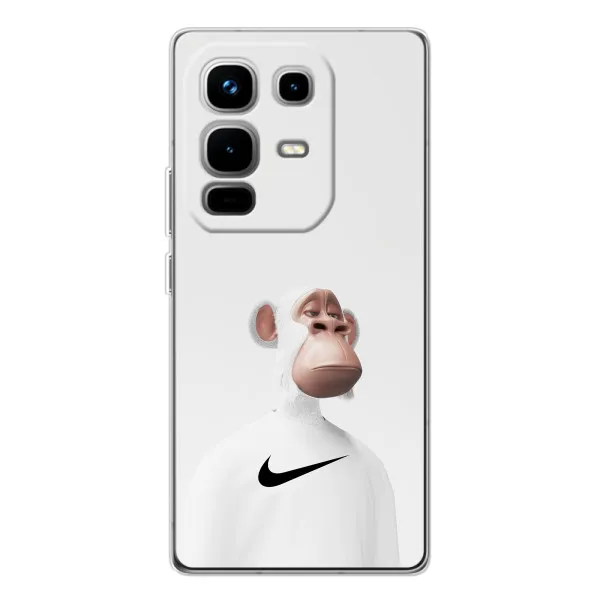 Чехол с принтом «обезьяна NFT Nike» для Infinix Note 50 Pro