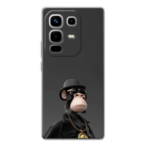 Чехол с принтом «Обезьяна NFT» для Infinix Note 50 Pro