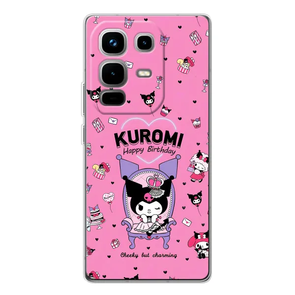 Чехол с принтом «KUROMI» для Infinix Note 50 Pro Чехол с принтом «KUROMI» для Infinix Note 50 Pro