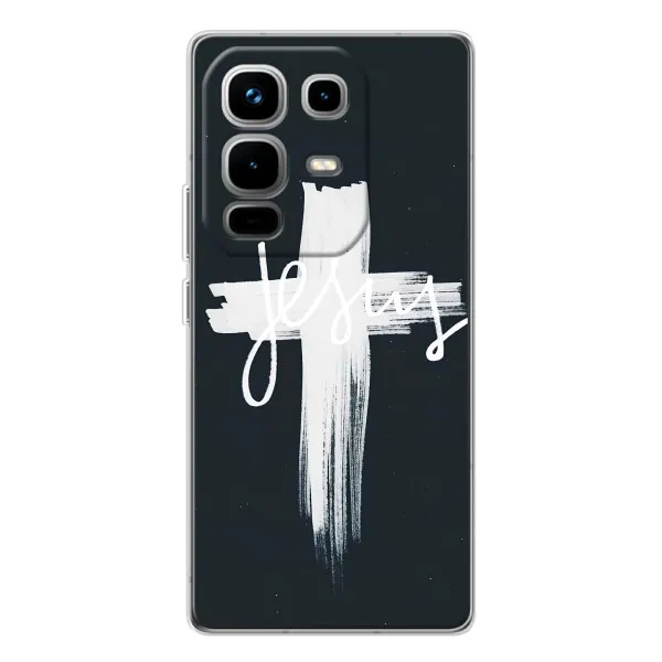 Чехол с принтом «Иисус» для Infinix Note 50 Pro