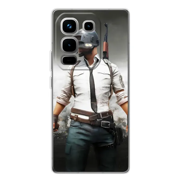 Чохол з принтом «Пабг мен» для Infinix Note 50 Pro Чохол з принтом «Пабг мен» для Infinix Note 50 Pro