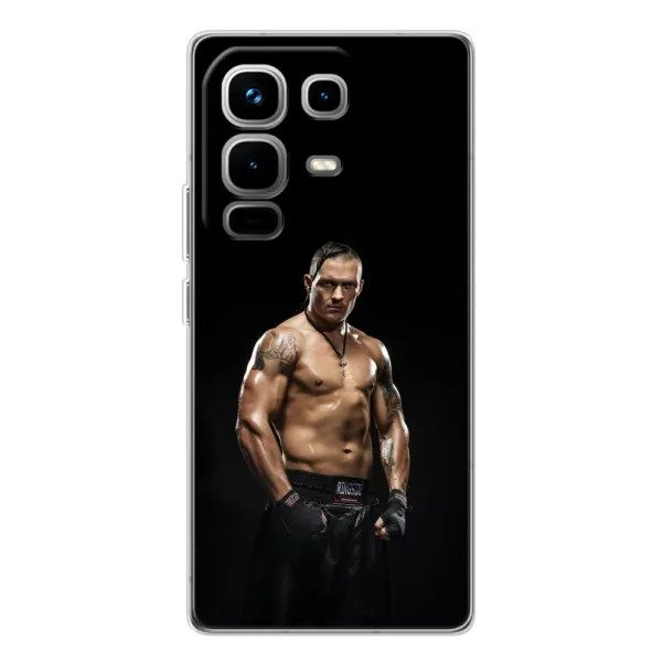 Чехол с принтом «Чемпион Александр Усик» для Infinix Note 50 Pro