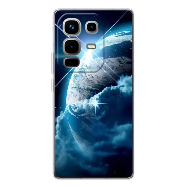 Чехол с принтом «Земля с космоса» для Infinix Note 50 Pro