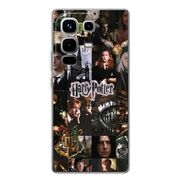 Чехол с принтом «коллаж Гарри Поттер» для Infinix Note 50
