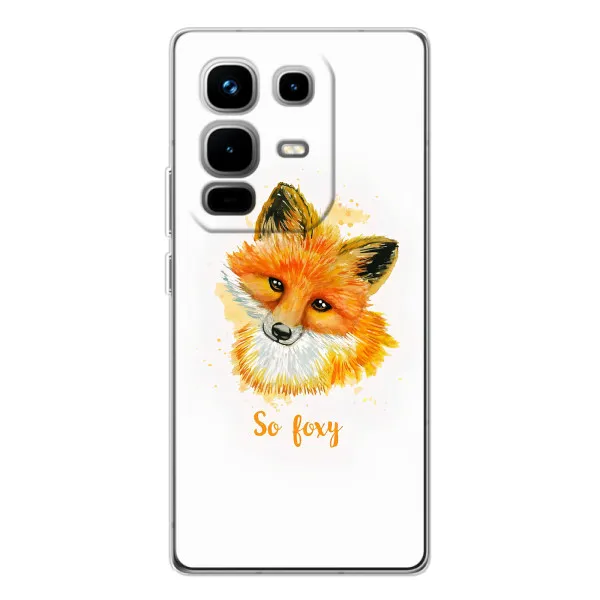 Чехол с принтом «Девочка Лиса» для Infinix Note 50