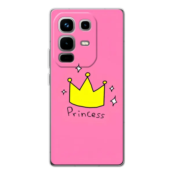 Чехол с принтом «Princess» для Infinix Note 50