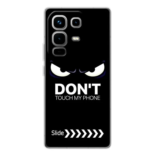 Чохол з принтом «Не чипай телефон» для Infinix Note 50 Чохол з принтом «Не чипай телефон» для Infinix Note 50