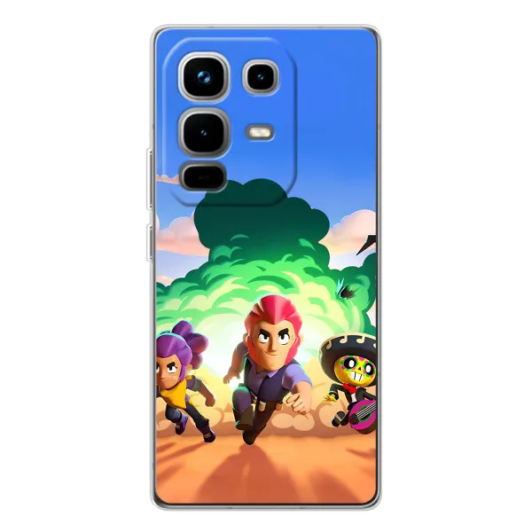 Чохол з принтом «Бравел Старс» для Infinix Note 50