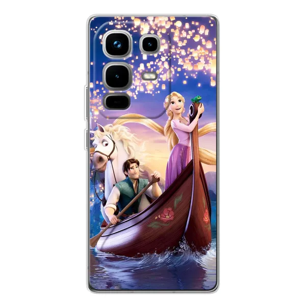 Чехол с принтом «Рапунцель и Флин» для Infinix Note 50 Чехол с принтом «Рапунцель и Флин» для Infinix Note 50