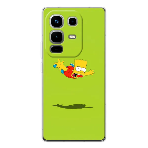 Чехол с принтом «Барт Симпсон» для Infinix Note 50 Чехол с принтом «Барт Симпсон» для Infinix Note 50