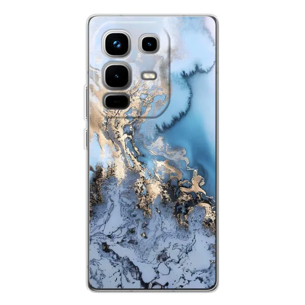 Чохол з принтом «Ніжний мрамор» для Infinix Note 50