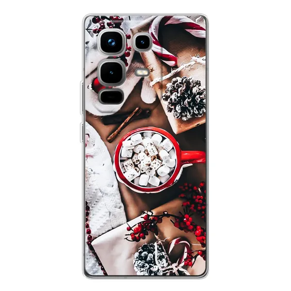 Чехол с принтом «Рождественская атмосфера» для Infinix Note 50