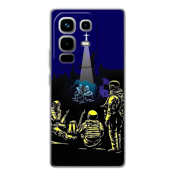 Чехол с принтом «Рождество в Украине» для Infinix Note 50