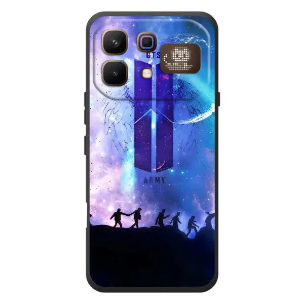 Чехол с принтом «Army BTS» для Infinix Note 60 Pro