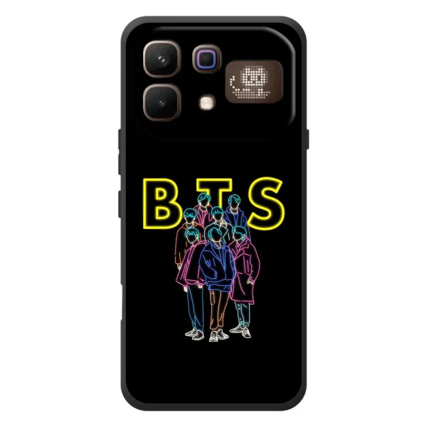 Чехол с принтом «BTS стайл» для Infinix Note 60 Pro