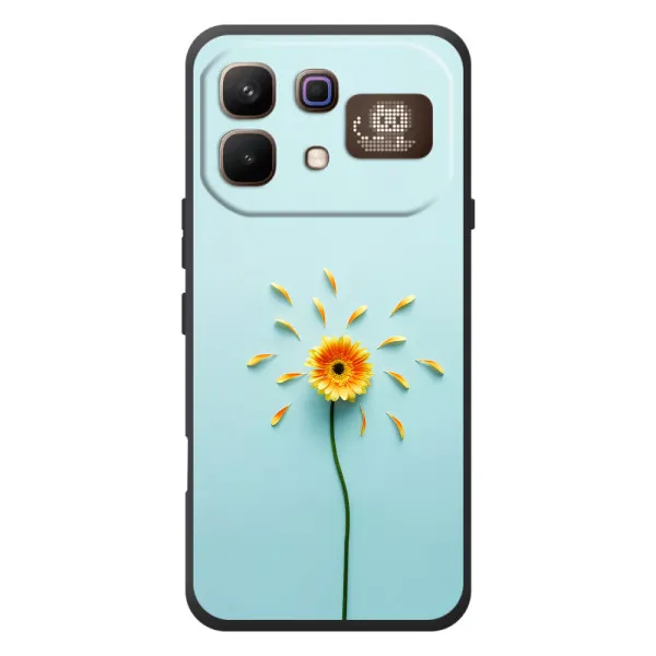 Чехол с принтом «Желтый цветок» для Infinix Note 60 Pro