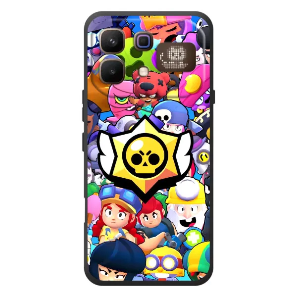 Чехол с принтом «Лого Brawl Stars» для Infinix Note 60 Pro