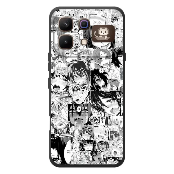 Чехол с принтом «Ahegao manga» для Infinix Note 60 Pro