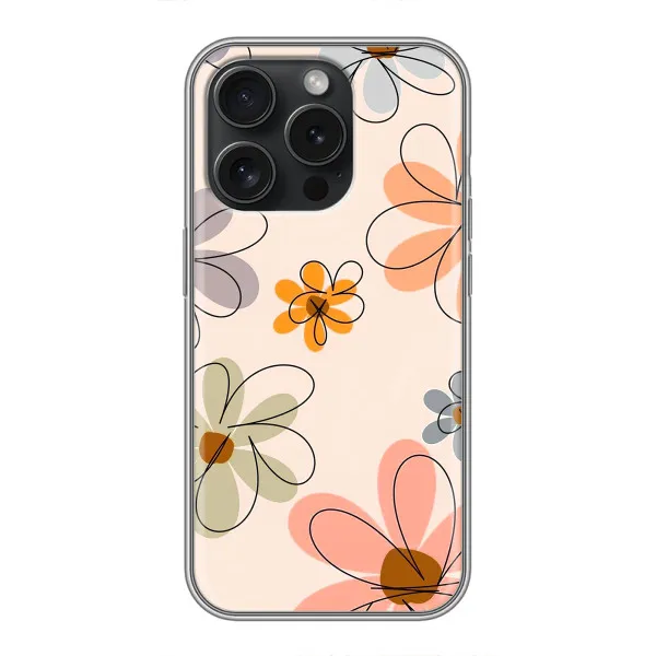 Чехол с принтом «Разноцветные цветы» для Infinix Note 60 Pro