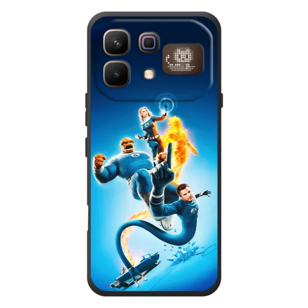 Чехол с принтом «Герои Фантастическая Четверка» для Infinix Note 60 Pro