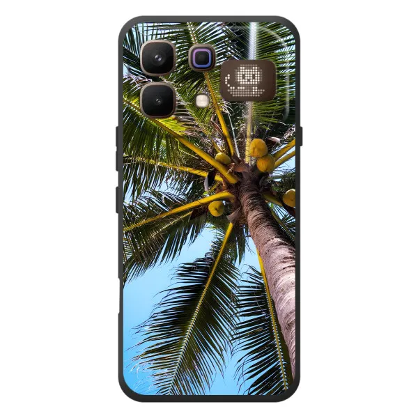 Чехол с принтом «Пальма» для Infinix Note 60 Pro