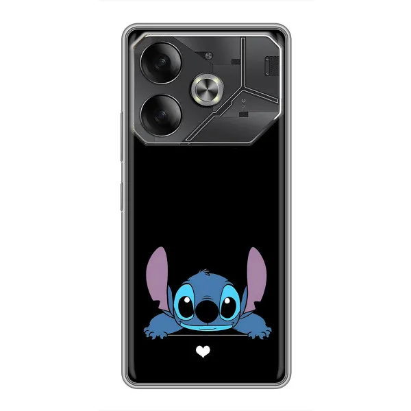 Чохол з принтом «Стіч на чорному» для Infinix Note 60 Ultra Чохол з принтом «Стіч на чорному» для Infinix Note 60 Ultra