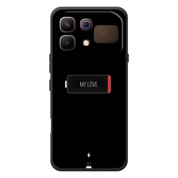 Чехол с принтом «Love battery» для Infinix Note 60 Чехол с принтом «Love battery» для Infinix Note 60