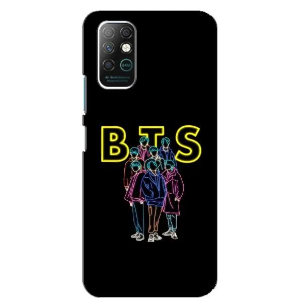 Чехол с принтом «BTS стайл» для Infinix Note 8
