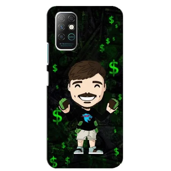 Чохол з принтом «Блогер Beast» для Infinix Note 8