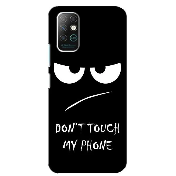 Чохол з принтом «Dont Touch» для Infinix Note 8